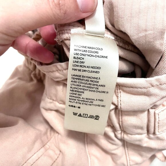 Free People Margate Pleated Trouser Pants Size S Misty Rose - Picture 5 of 7